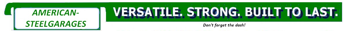image of american-steelgarage.com logo, Built to Last
